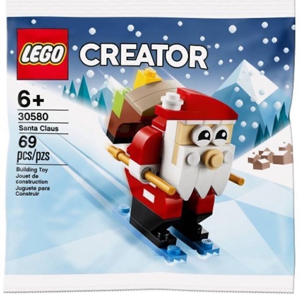 Lego 30580 Polybag Creator Santa Claus New Sealed